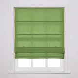 LIZ Polyester Linen Roman Shade