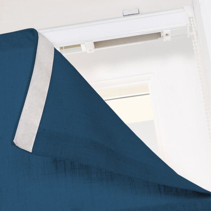 LIZ Polyester Linen Roman Shade