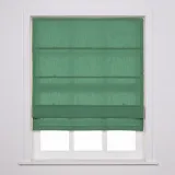 LIZ Polyester Linen Roman Shade