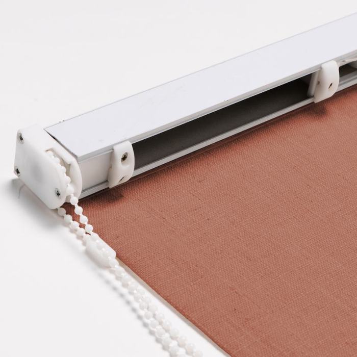 LIZ Polyester Linen Roman Shade