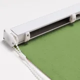 LIZ Polyester Linen Roman Shade