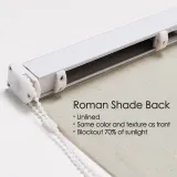 EDITH Waterproof Rustproof Fading Resistant Roman Shade