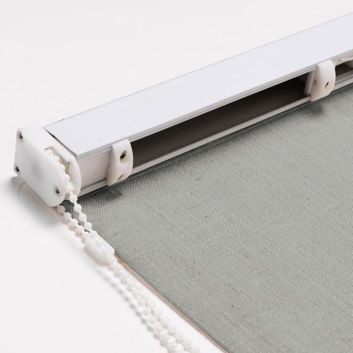 LIZ Polyester Linen Roman Shade