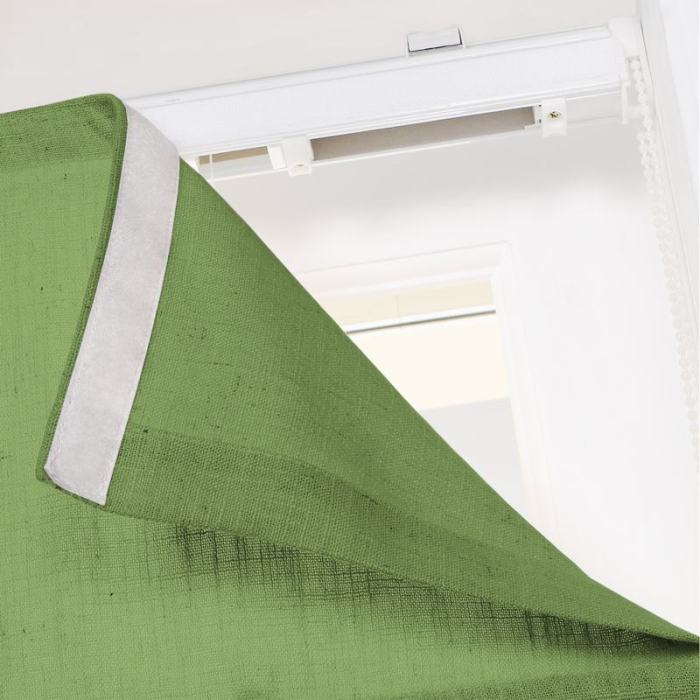 LIZ Polyester Linen Roman Shade