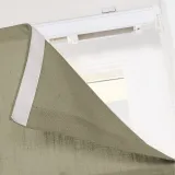 LIZ Polyester Linen Roman Shade