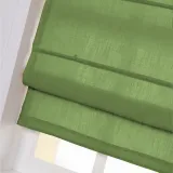 LIZ Polyester Linen Roman Shade