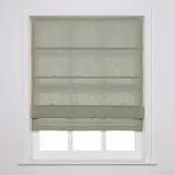 LIZ Polyester Linen Roman Shade