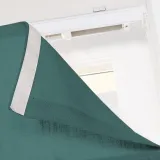 LIZ Polyester Linen Roman Shade
