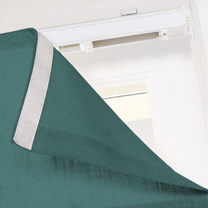LIZ Polyester Linen Roman Shade