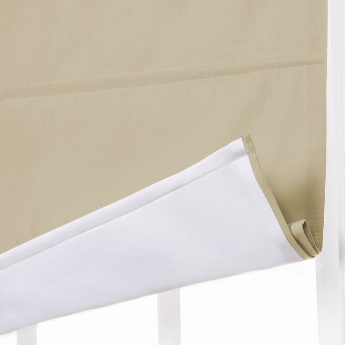 EDITH Waterproof Rustproof Fading Resistant Roman Shade