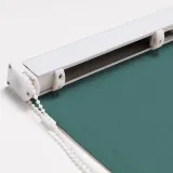 LIZ Polyester Linen Roman Shade