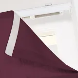 LIZ Polyester Linen Roman Shade