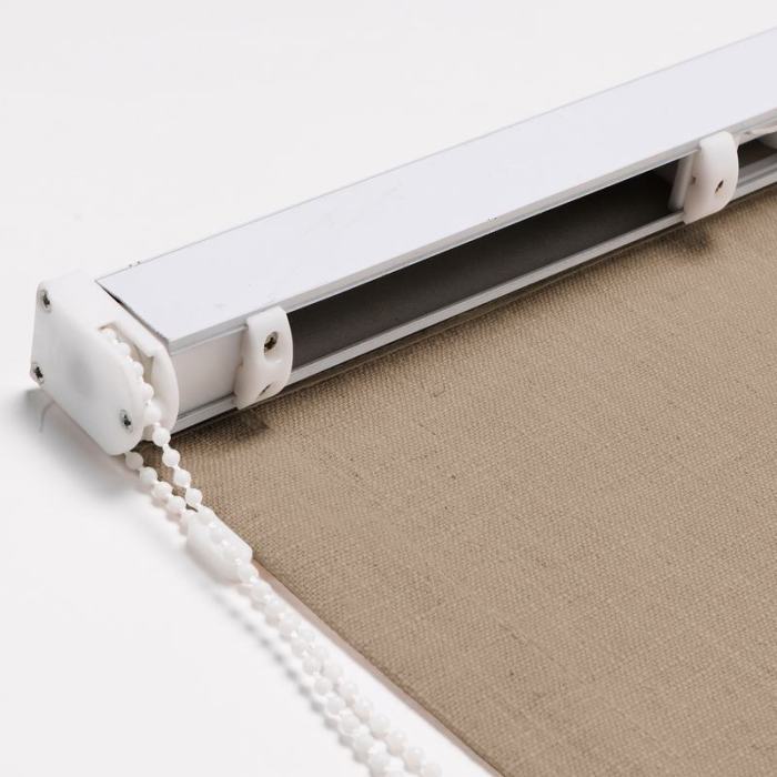 LIZ Polyester Linen Roman Shade