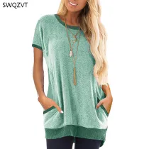 2020 Spring Summer Casual Women T shirt  New Fashion Short Sleeve  Women t-shirt Leisure Ladies Tops Tees Female Clothes