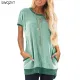 2020 Spring Summer Casual Women T shirt  New Fashion Short Sleeve  Women t-shirt Leisure Ladies Tops Tees Female Clothes