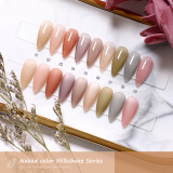 Cat's Eye Pumpkin Nail Polish Series Set