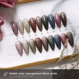 Cat's Eye Pumpkin Nail Polish Series Set