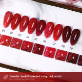 Cat's Eye Pumpkin Nail Polish Series Set
