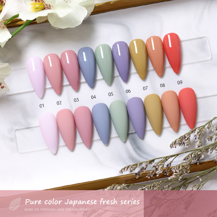 Cat's Eye Pumpkin Nail Polish Series Set