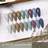 Cat's Eye Pumpkin Nail Polish Series Set