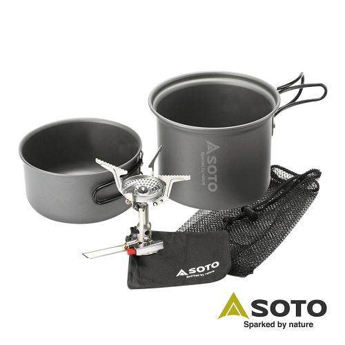 日本SOTO 攻頂登山爐組 SOD-320CC