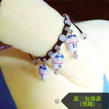 【Kectios】招財貓姓名定製手鏈紅繩手工編織刻字拼音首字母情人節生日禮物