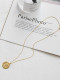 Sterling Silver, Elizabeth, Coin Pendant, short necklace