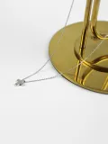 Simple Little Cross Silver Smooth Necklace