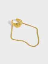 925 Sterling Silver Tassel Minimalist Threader Earring [Single]