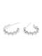 925 Sterling Silver Smooth Round Vintage Stud Earring