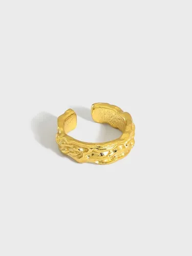 925 Sterling Silver Geometric Vintage Earring  [Single]