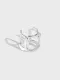 925 Sterling Silver Hollow Geometric Minimalist Single Earring