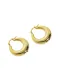 925 Sterling Silver Geometric Minimalist Huggie Earring