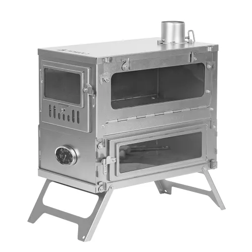 TAISOCA Oven Stove - T1 Series Portable Titanium Tent Wood Stove with Oven Part