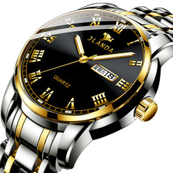 stainless steel luxury waterproof quartz oem brand hands wristwatches custom logo wrist watch men