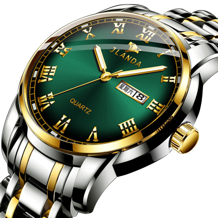 stainless steel luxury waterproof quartz oem brand hands wristwatches custom logo wrist watch men