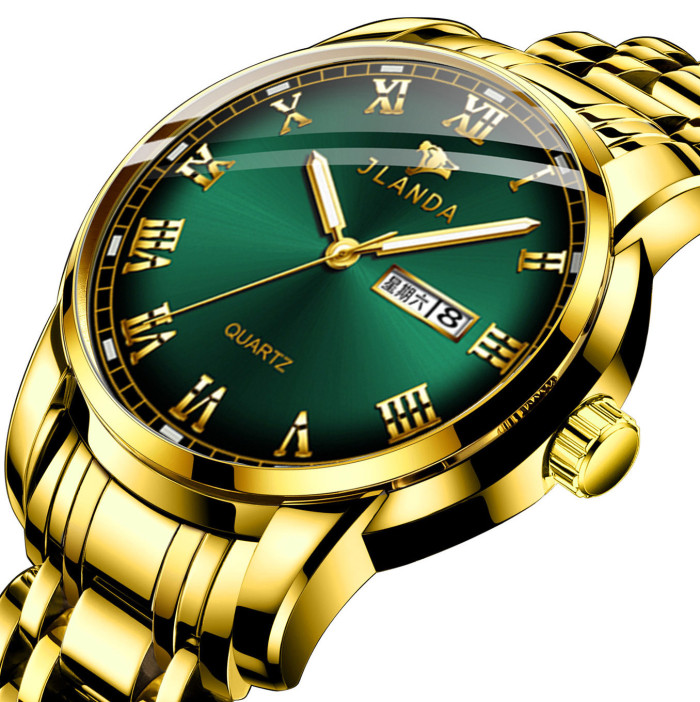 stainless steel luxury waterproof quartz oem brand hands wristwatches custom logo wrist watch men