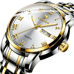 stainless steel luxury waterproof quartz oem brand hands wristwatches custom logo wrist watch men