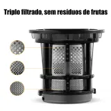 Espremedor de grande dimetro