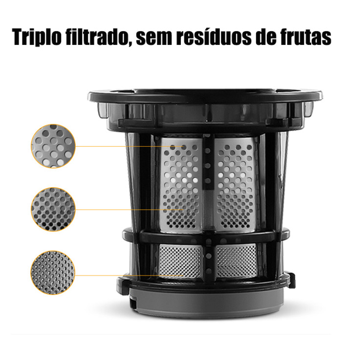 Espremedor de grande dimetro
