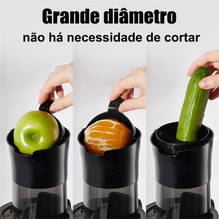 Espremedor de grande dimetro