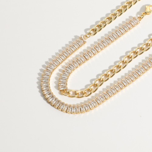 nuevo collar de oro laminado con colgante de oro real de 14k chapado en latón