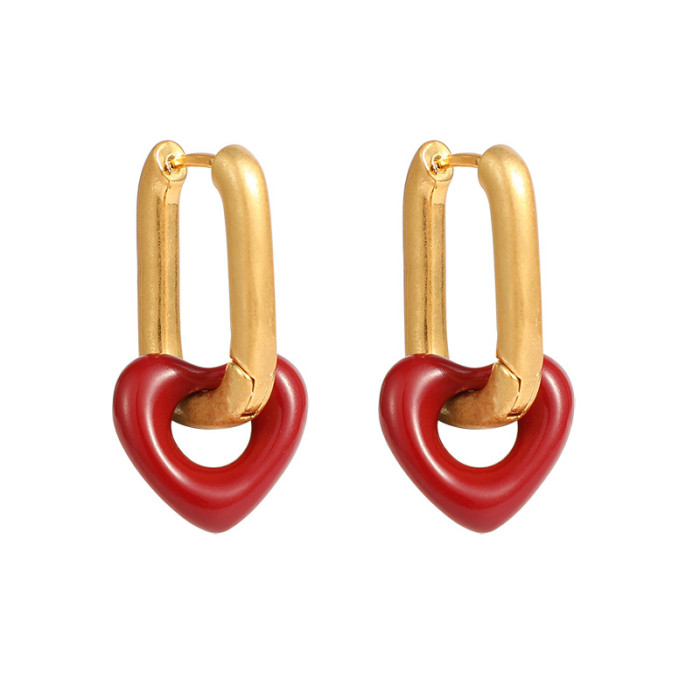 cabeza roja de oro real de 14 k chapada en latón nueva