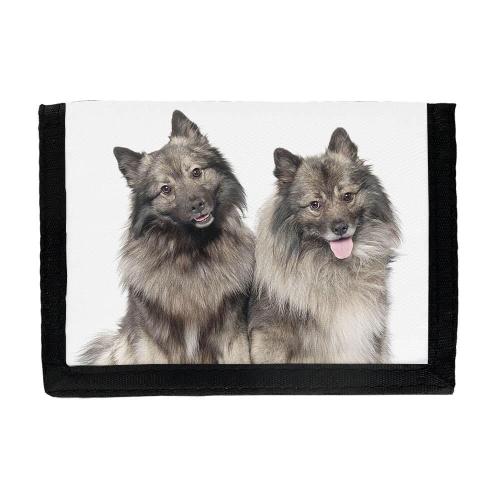 Keeshond Dogs Wallet