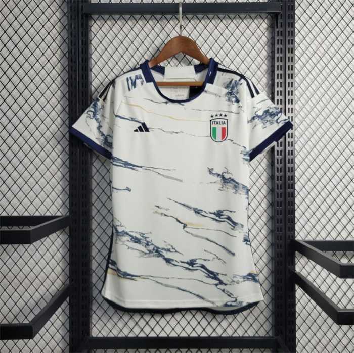 2023diy Italy Away Fans Version Women Soccer jersey AAA42478