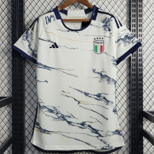 2023diy Italy Away Fans Version Women Soccer jersey AAA42478