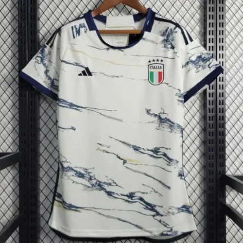 2023diy Italy Away Fans Version Women Soccer jersey AAA42478