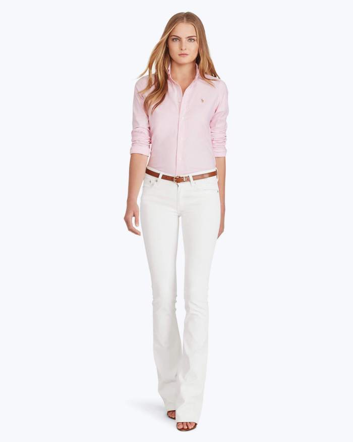 Slim Fit Cotton Oxford Shirt
