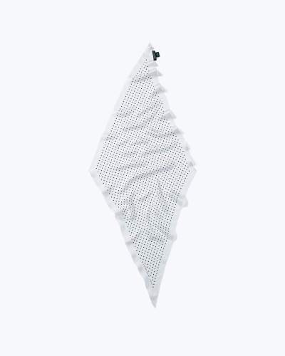 Silk Polka-Dot Scarf