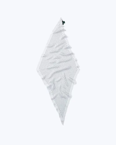 Silk Polka-Dot Scarf